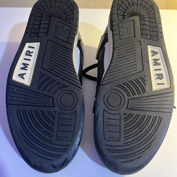 Amiri Men's Black and White Trainers - Picture 4 of 5